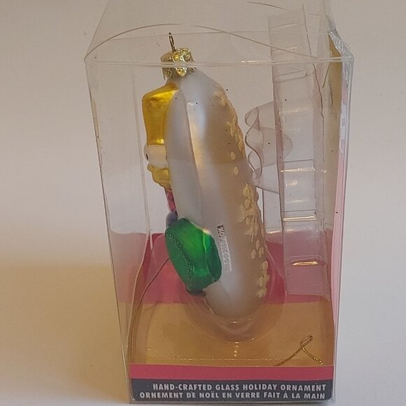 RETRO Kurt Adler The Simpsons Bart on Skateboard Hand Crafted Glass Holiday BNIP - Picture 2 of 5